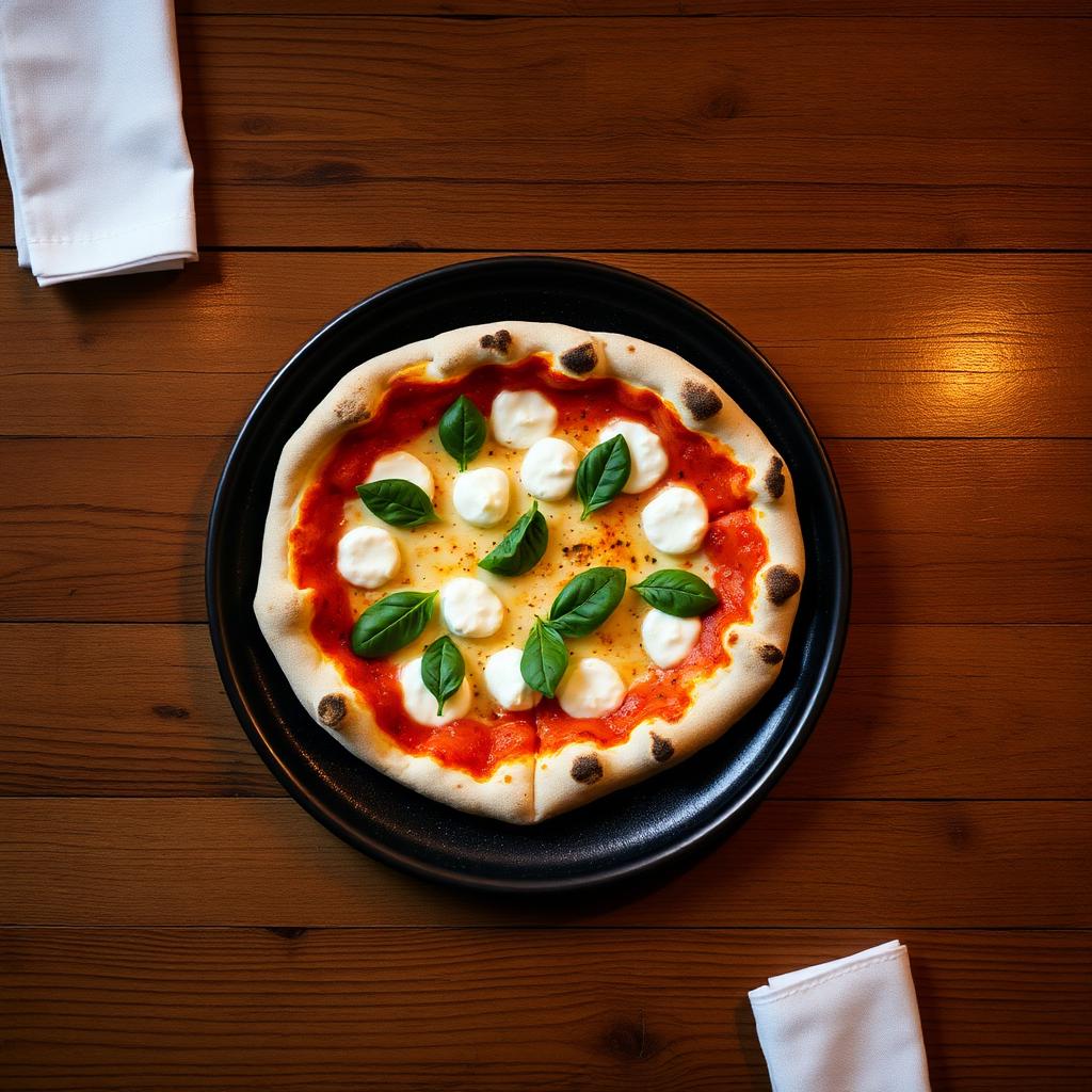 White Margherita Pizza